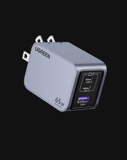 UGREEN Nexode Pro 65W GaN fast charger available in Barbados from ZULVIRE Power Labs